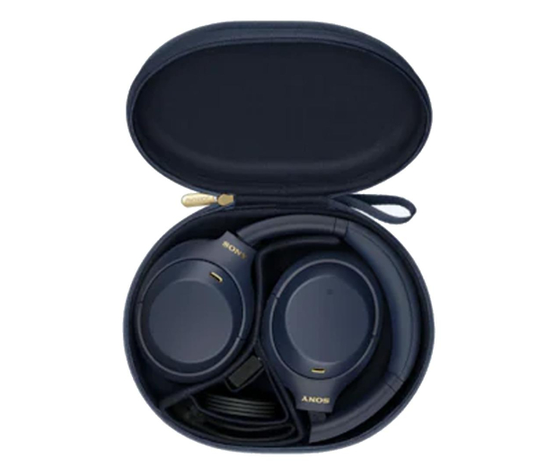 Sony WH-1000XM4 Niebieskie - 748718 - zdjęcie 5